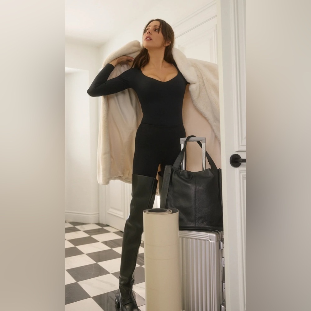 Elastique Iconic Lisse Long Sleeve Bodysuit